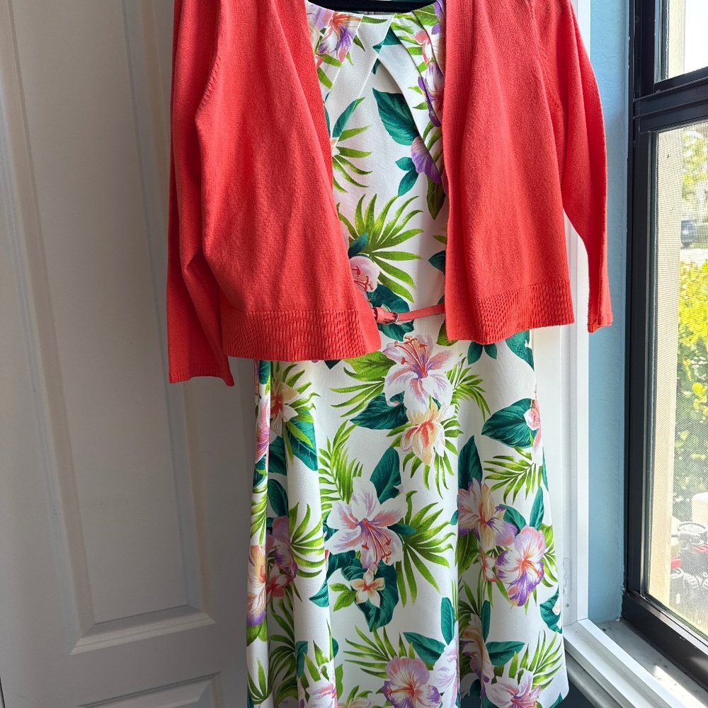 Business casual 2 piece dress
